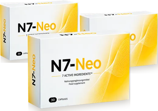Three packs of N7-Neo Capsules, 90-day supply